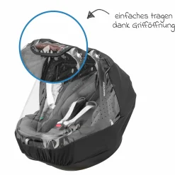 Regenschutz für Maxi-Cosi Babyschalen - Kollektion 2025