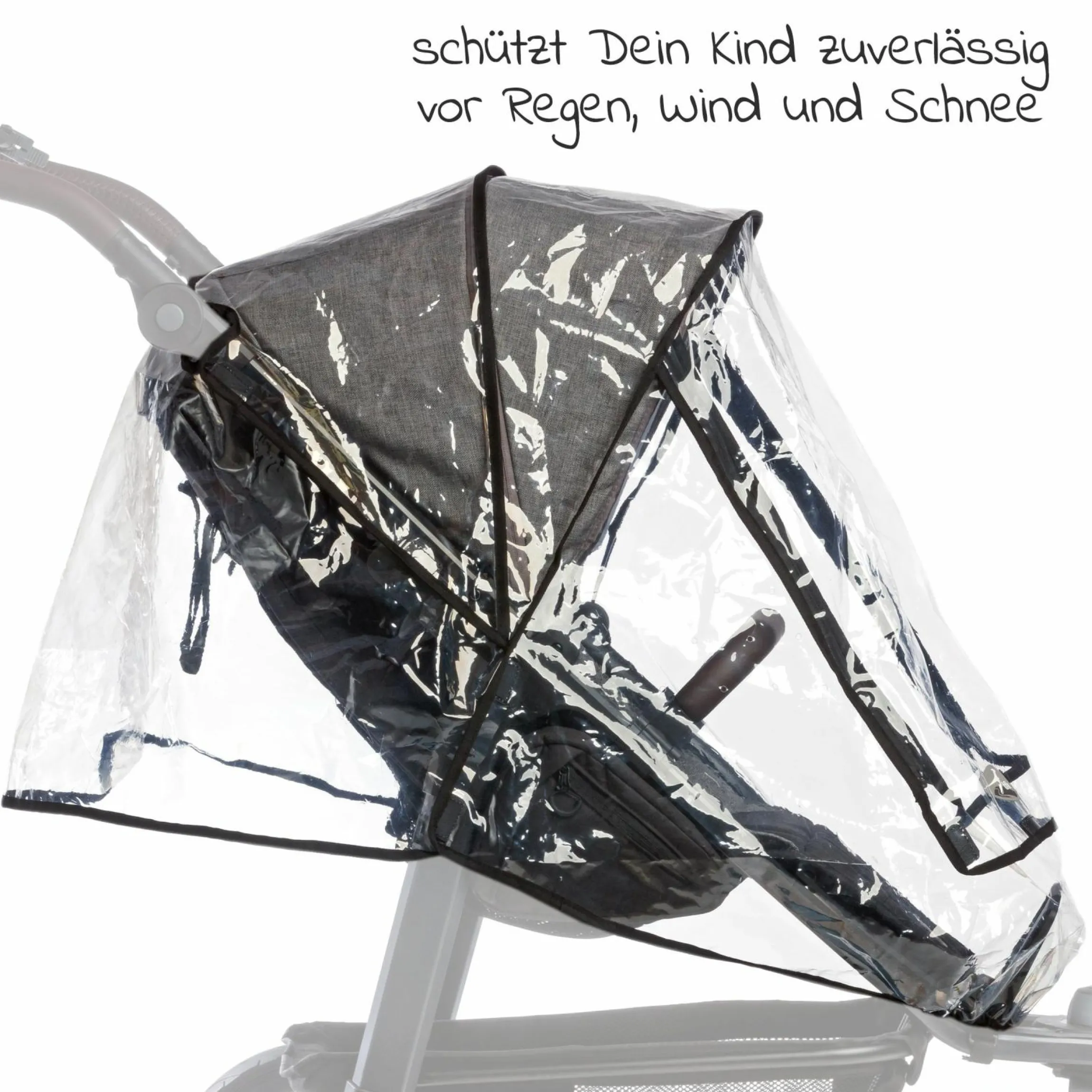 Regenschutz für Mono 2 Sportkinderwagen