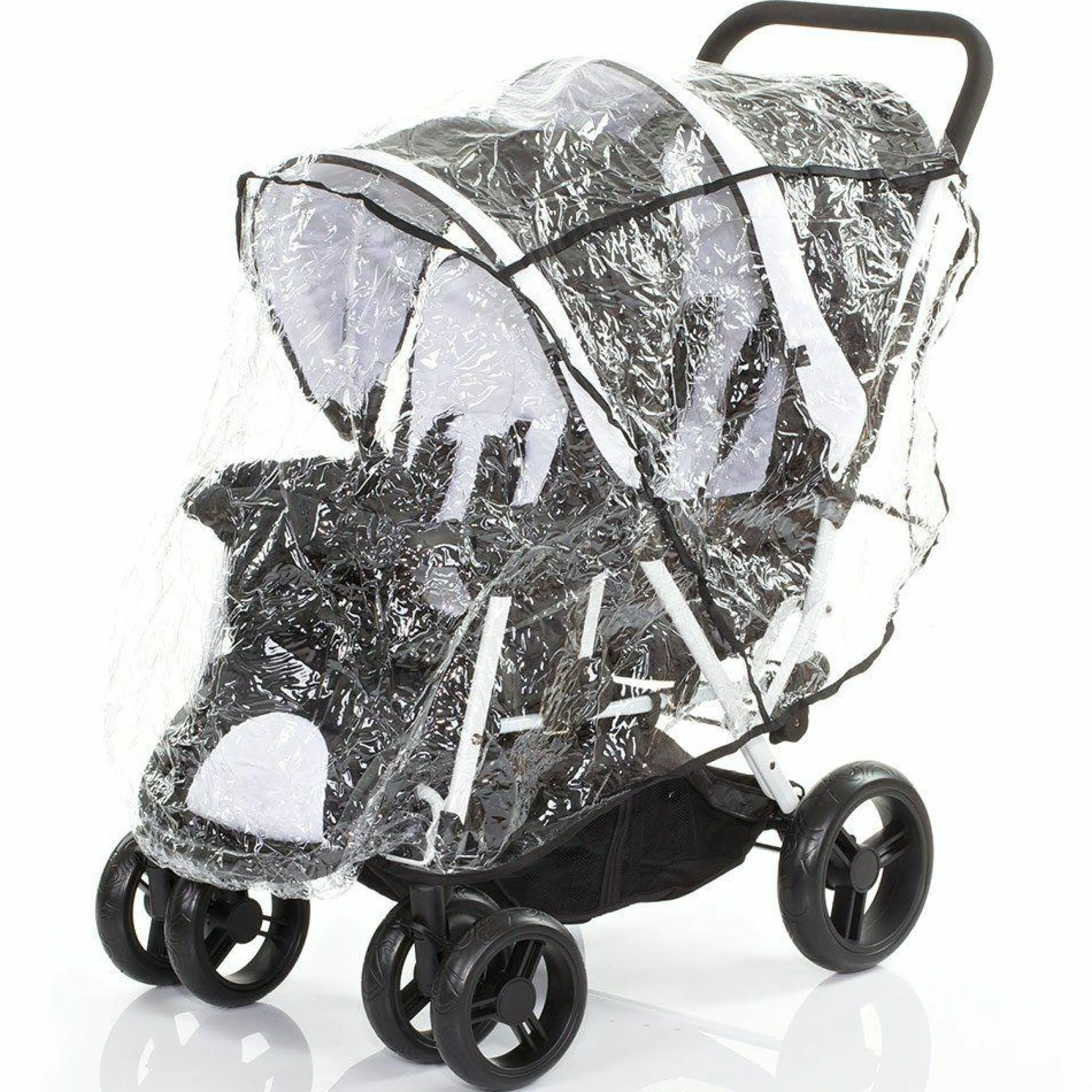 Regenschutz für Tandem