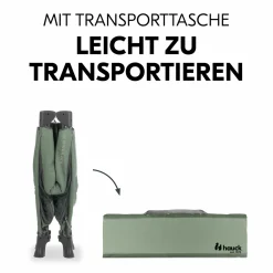 Reisebett & Laufgitter Sleep N Play SQ Set mit Komfort-Matratze + Insektenschutz + Buch