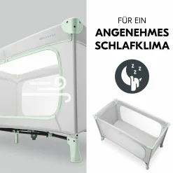 Reisebett Dream N Play Plus (mit seitlichem Einstieg) - Dusty Mint