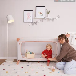 Reisebett Dream N Play Plus (mit seitlichem Einstieg) - Dusty Mint