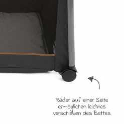 Reisebett FoldLite ab Geburt - 3 Jahre nur 6,78 kg leicht inkl. Transporttasche - Shadow - Kollektion 2025
