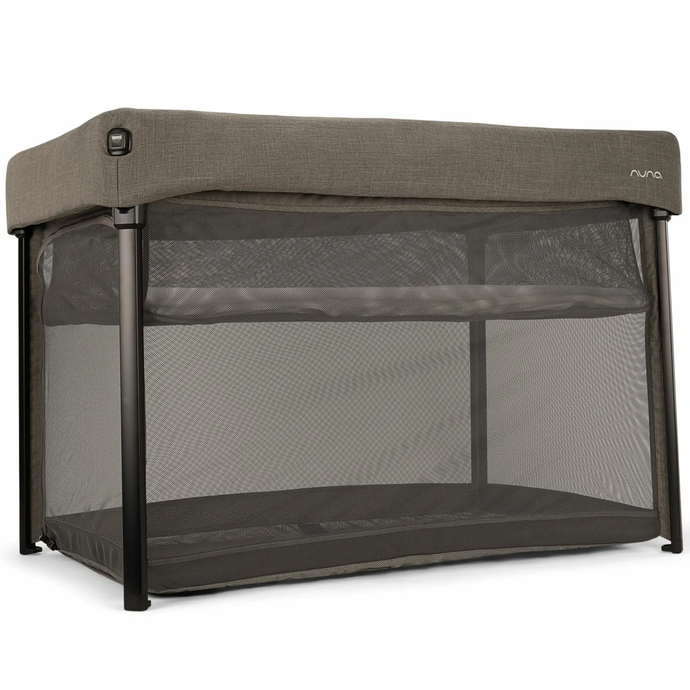 Reisebett PAAL ab Geburt - 15 kg klappbar inkl. Matratze, Tragetasche & Insektenschutz - Granite - Kollektion 2025