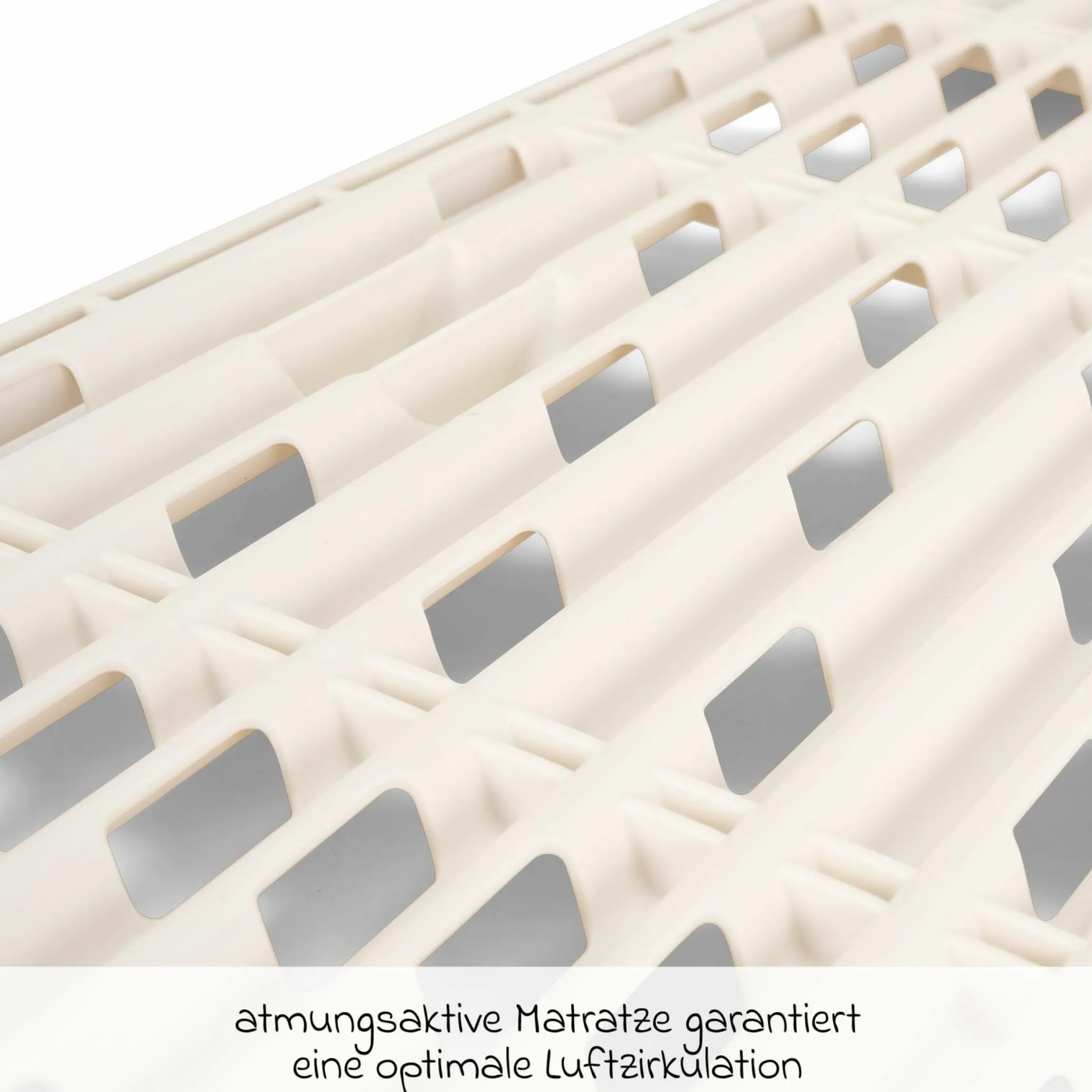 Reisebett PAAL ab Geburt - 15 kg klappbar inkl. Matratze, Tragetasche & Insektenschutz - Granite - Kollektion 2025