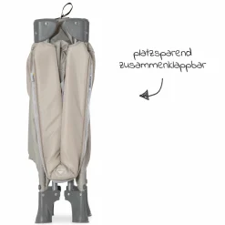 Reisebett Set Dream'n Play inkl. Alvi Reisebett Matratze & Insektenschutz - Beige