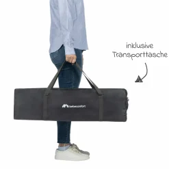 Reisebett Soft Dreams ab Geburt bis 15 kg mit Matratze inkl. Transporttasche - Tinted Graphite