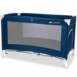 Reisebett Travel mit seitlichem Einstieg inkl. Transportasche 120 x 60 cm - Royal Blau