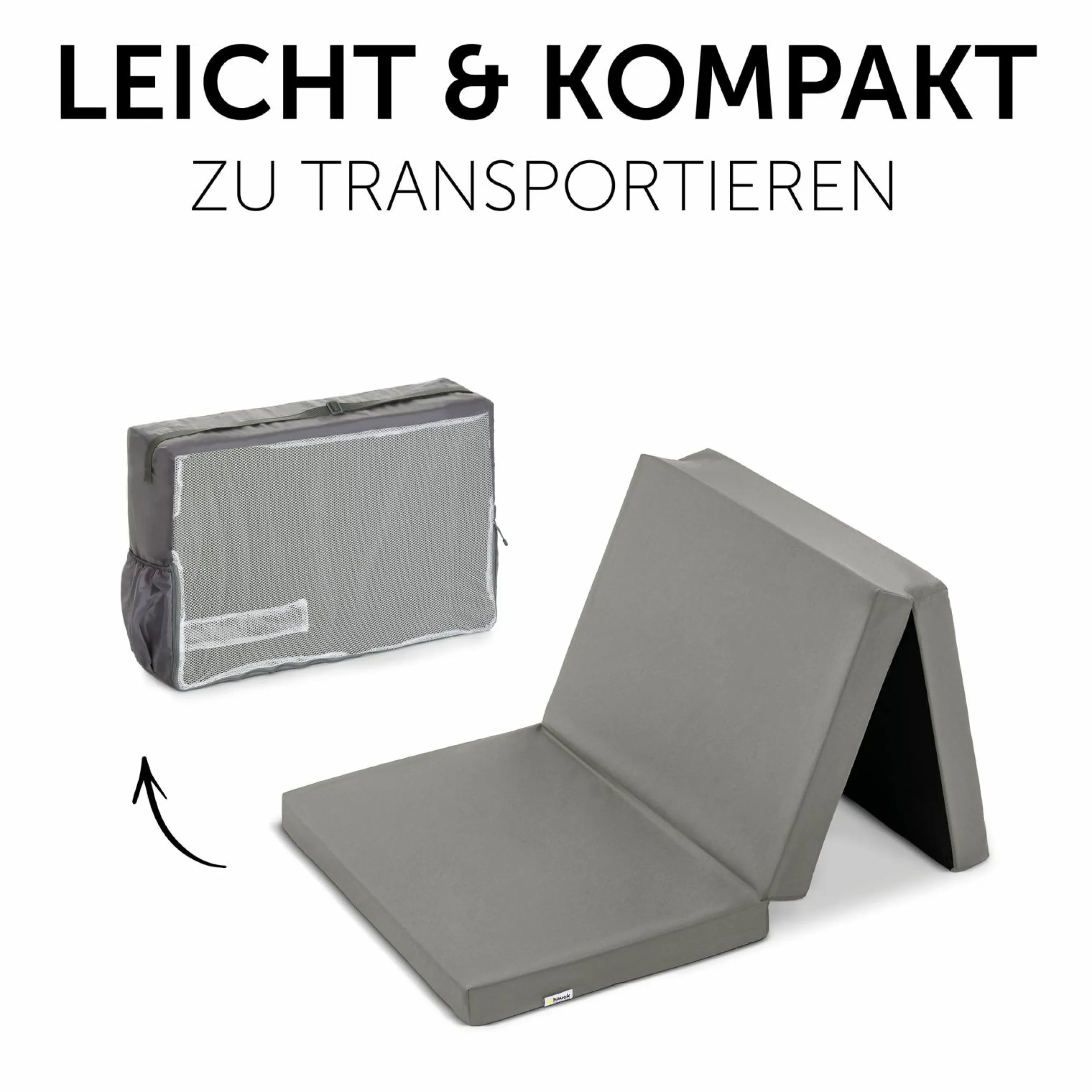 Reisebett-Matratze Sleeper 60 x 120 cm - Grey