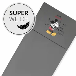 Reisebett-Matratze Sleeper 60 x 120 cm - Disney - Mickey Mouse Grey
