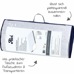 Reisebett-Rollmatratze inkl. Aufbewahrungstasche 60 x 120 cm - Sternchen