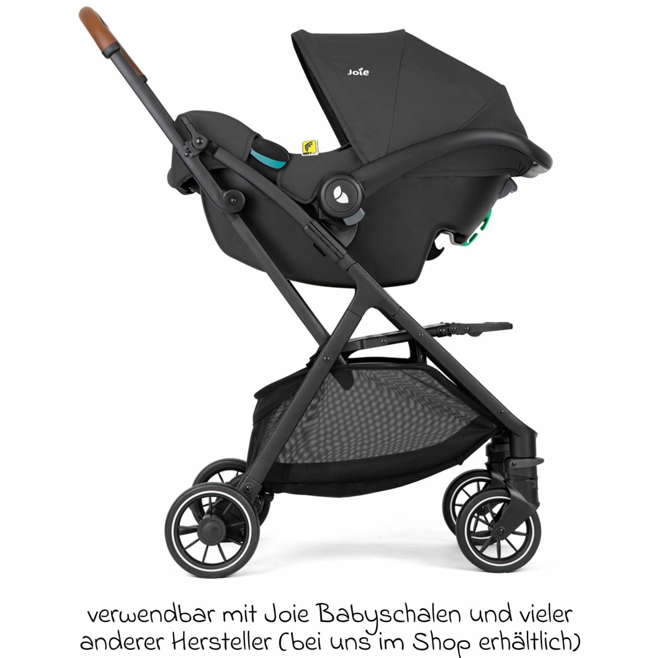 Reisebuggy & Sportwagen Pact Pro bis 22 kg belastbar mit Liegeposition nur 6,3 kg leicht inkl. Transporttasche, Adapter & Regenschutz - Shale - Kollektion 2025