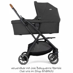 Reisebuggy & Sportwagen Pact Pro bis 22 kg belastbar mit Liegeposition nur 6,3 kg leicht inkl. Transporttasche, Adapter & Regenschutz - Shale - Kollektion 2025