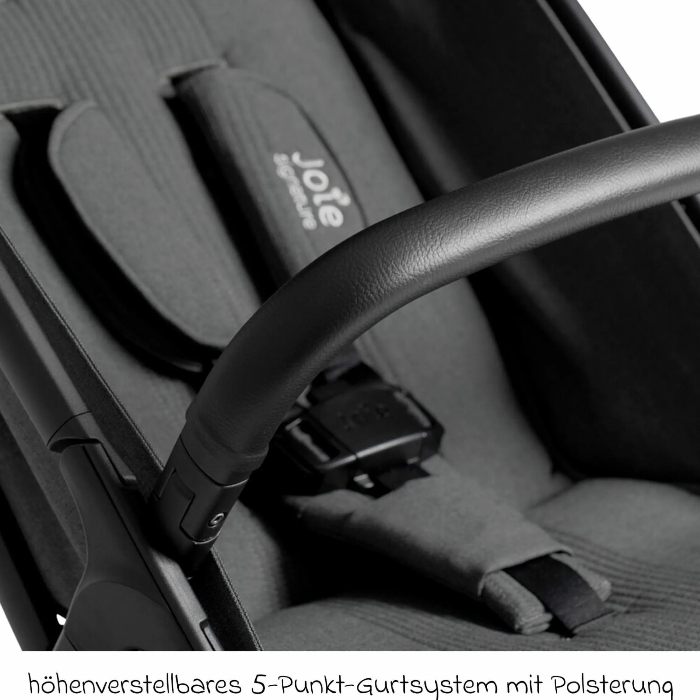 Reisebuggy & Sportwagen Parcel LX bis 22 kg belastbar nur 7,7 kg leicht mit Liegefunktion inkl. Regenschutz, Adapter & Transporttasche - Signature - Ebony