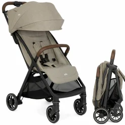 Reisebuggy & Sportwagen Pact Pro bis 22 kg belastbar mit Liegeposition nur 6,3 kg leicht inkl. Transporttasche, Adapter & Regenschutz - Oak - Kollektion 2025