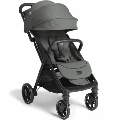 Reisebuggy & Sportwagen Parcel LX bis 22 kg belastbar nur 7,7 kg leicht mit Liegefunktion inkl. Regenschutz, Adapter & Transporttasche - Signature - Evergreen