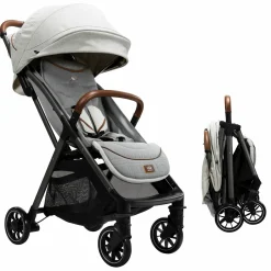 Reisebuggy & Sportwagen Parcel bis 22 kg belastbar nur 6,9 kg leicht mit Liegefunktion inkl. Regenschutz, Adapter & Transporttasche - Signature - Oyster