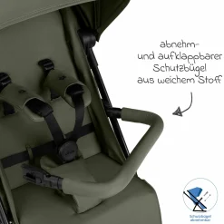 Reisebuggy & Sportwagen S One bis 22 kg mit Liegeposition nur 6,9 kg leicht - Pure - Wheat