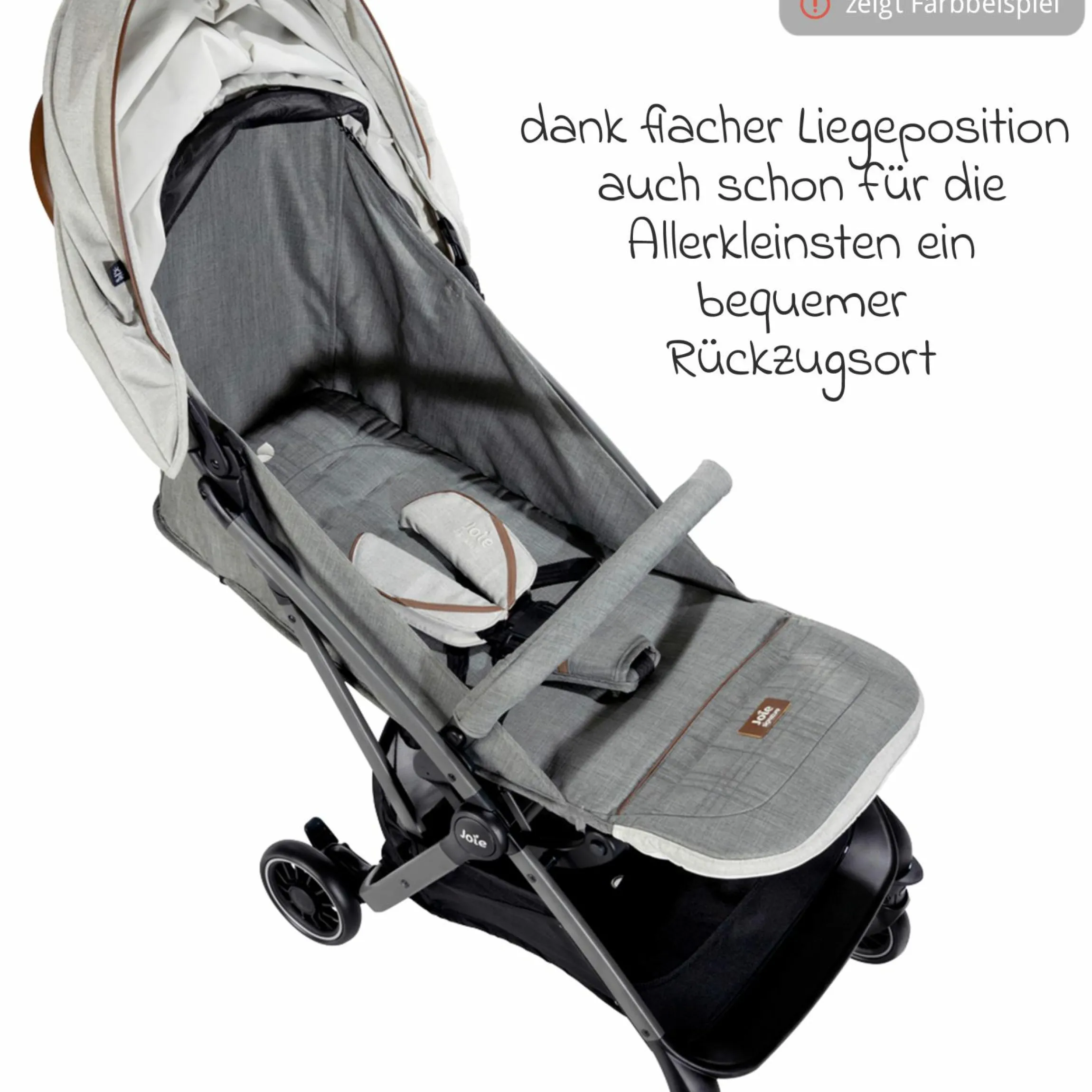 Reisebuggy & Sportwagen Tourist bis 15 kg belastbar nur 6,6 kg leicht mit Liegefunktion inkl. Regenschutz, Adapter, Tragegurt & Tragetasche - Signature - Pine