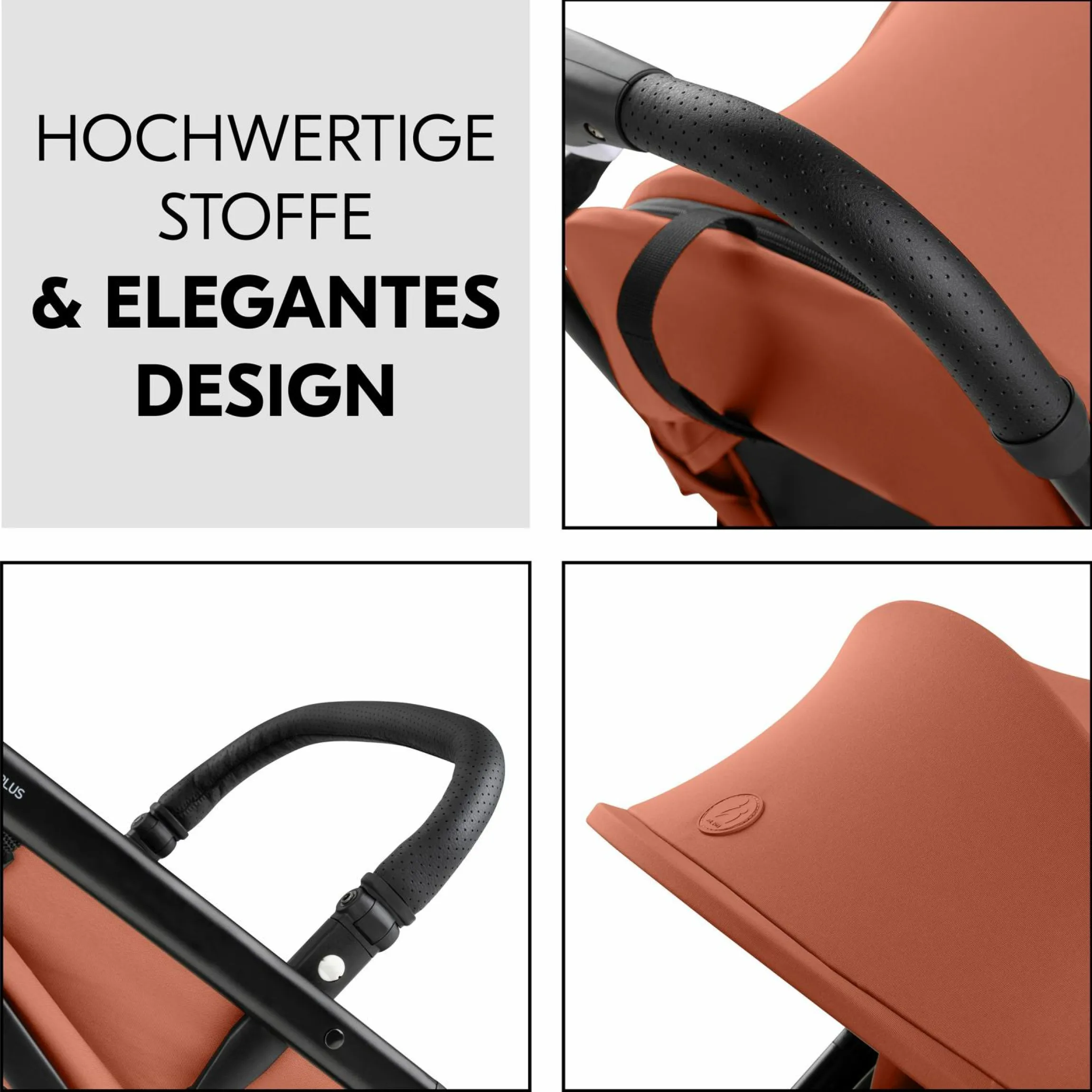 Reisebuggy & Sportwagen Travel N Care Plus mit Liegefunktion, nur 7,2 kg (bis 22kg belastbar) - Cork