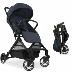 Reisebuggy & Sportwagen Travel N Care mit Liegefunktion, nur 6,8 kg (bis 22 kg belastbar) - Navy Blue