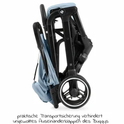Reisebuggy & Sportwagen Travel N Care Plus mit Liegefunktion, nur 7,2 kg (bis 22kg belastbar) - Dusty Blue