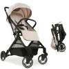 Reisebuggy & Sportwagen Travel N Care mit Liegefunktion, nur 6,8 kg (bis 22 kg belastbar) - Beige