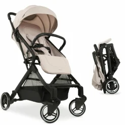 Reisebuggy & Sportwagen Travel N Care mit Liegefunktion, nur 6,8 kg (bis 22 kg belastbar) - Beige
