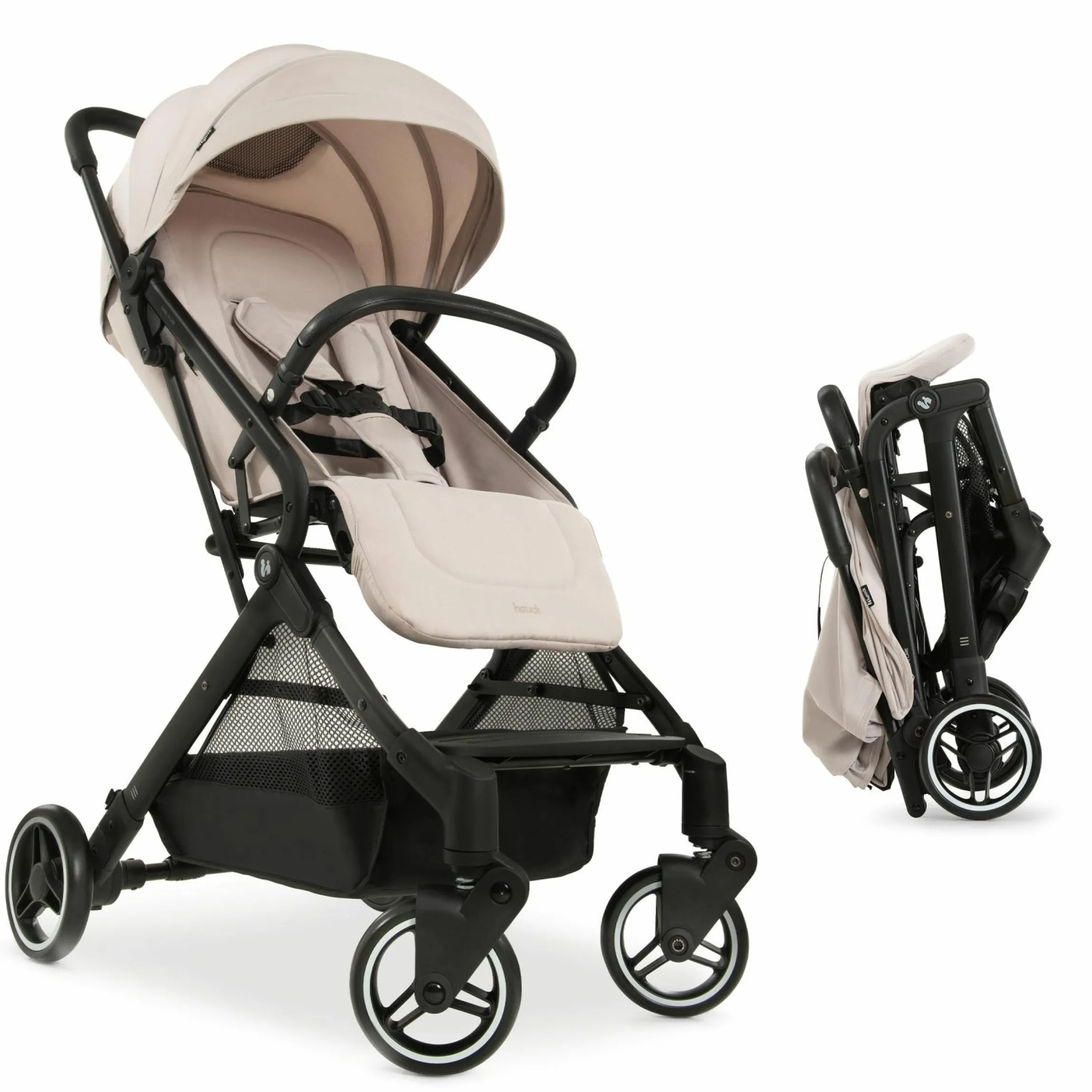 Reisebuggy & Sportwagen Travel N Care mit Liegefunktion, nur 6,8 kg (bis 22 kg belastbar) - Beige