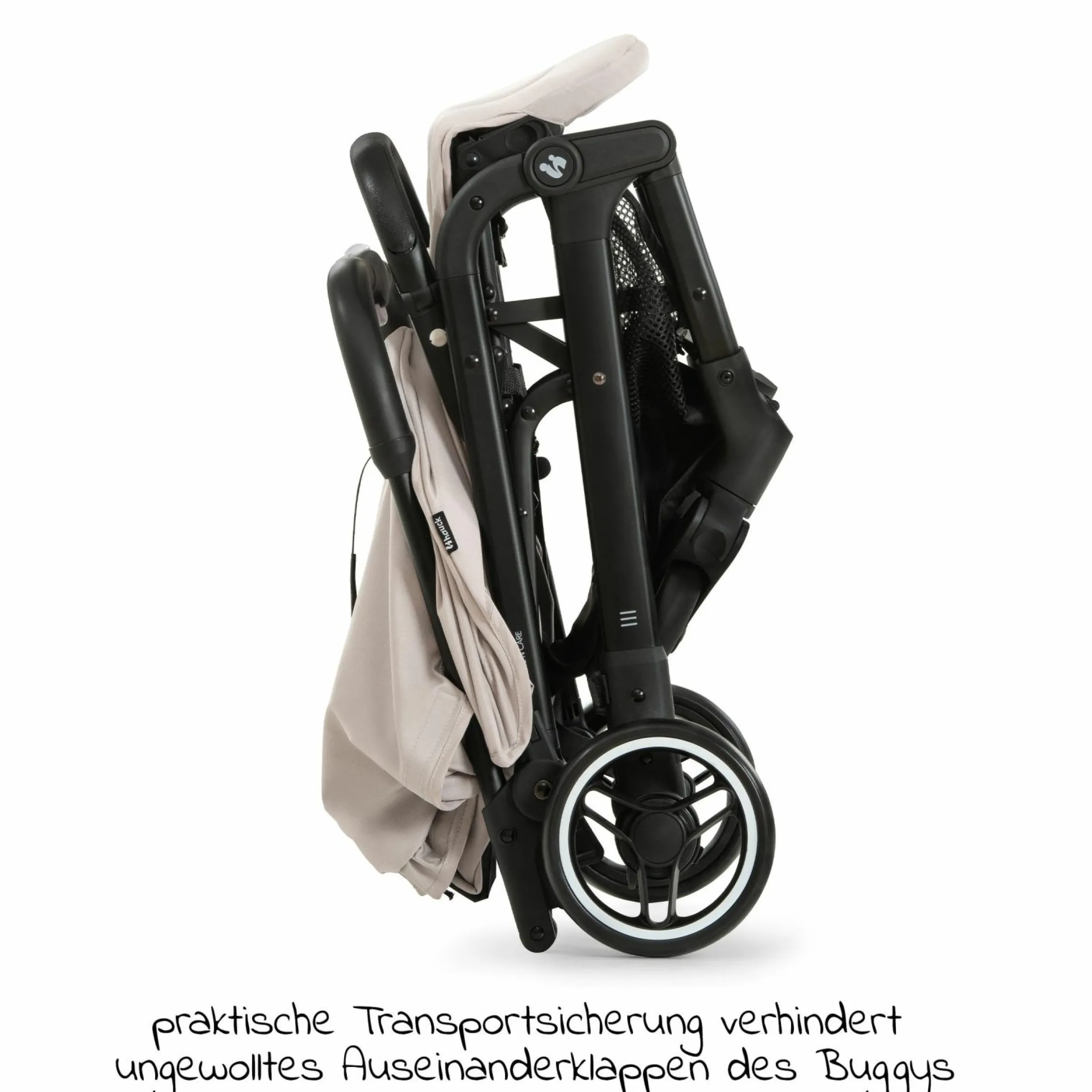Reisebuggy & Sportwagen Travel N Care mit Liegefunktion, nur 6,8 kg (bis 22 kg belastbar) - Beige