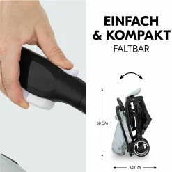 Reisebuggy & Sportwagen Travel N Care mit Liegefunktion, nur 6,8 kg (bis 22 kg belastbar) - Simba - Kollektion 2024