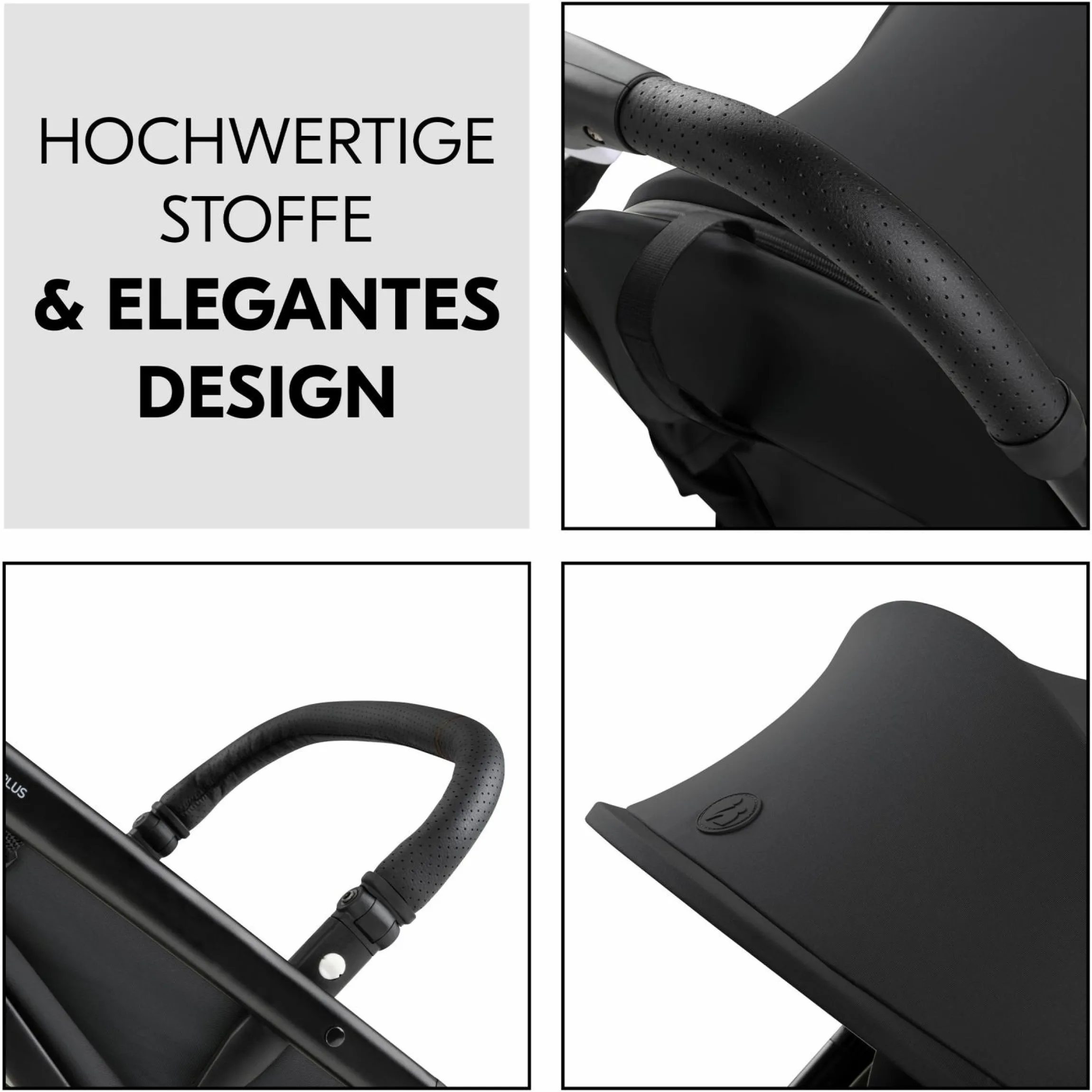 Reisebuggy & Sportwagen Travel N Care Plus inkl. XXL Zubehörpaket & Buggy-Lenkrad - Black