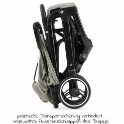 Reisebuggy & Sportwagen Travel N Care Plus mit Liegefunktion, nur 7,2 kg (bis 22kg belastbar) - Velvet Olive