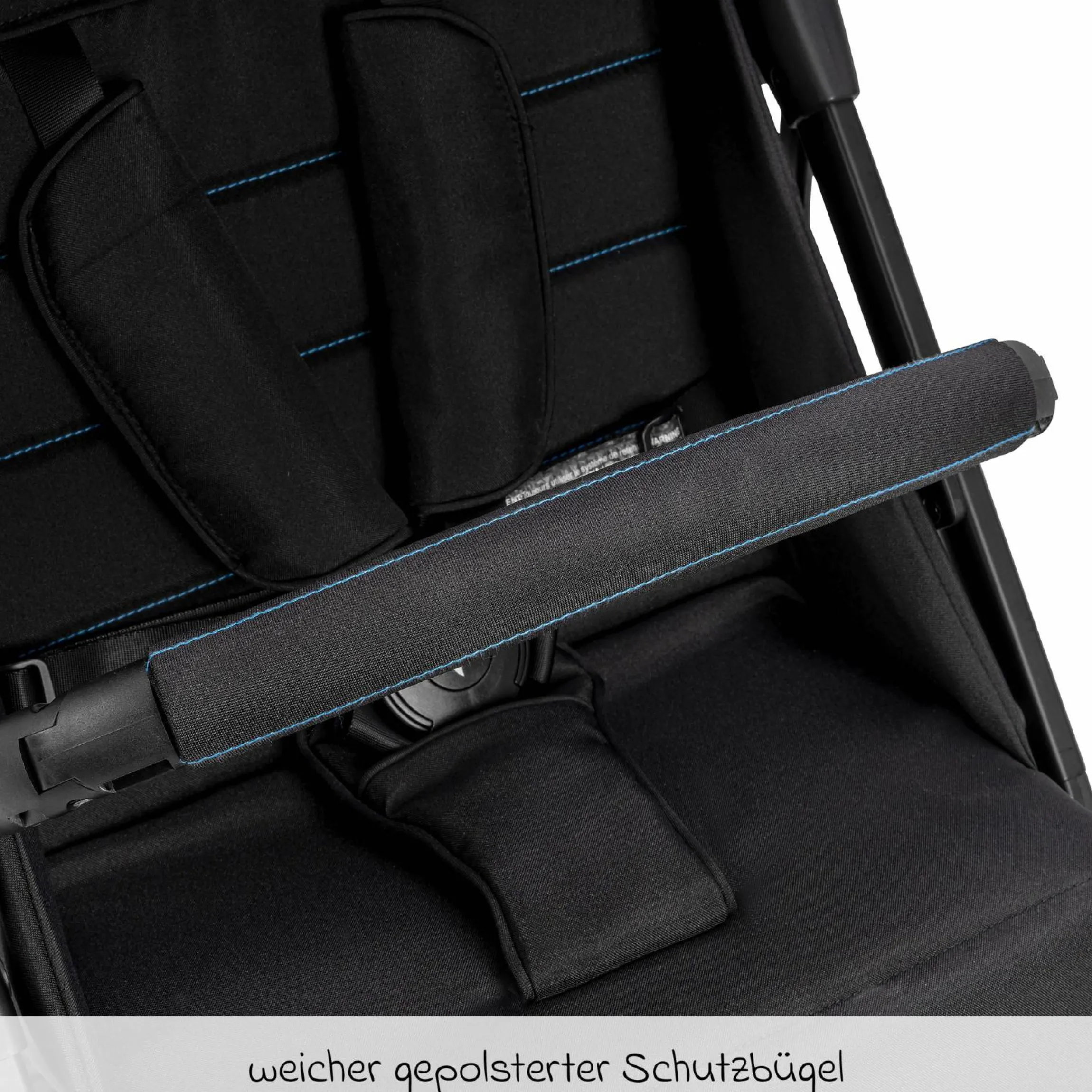 Reisebuggy & Sportwagen Vegas bis 22 kg belastbar nur 6 kg leicht mit Liegeposition - Himmelblau - Kollektion 2025