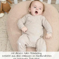 Relaxbezug für Stillkissen Teddy - Sand