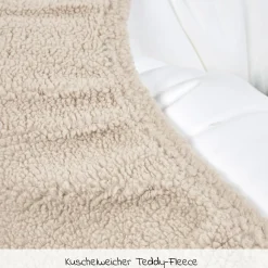 Relaxbezug für Stillkissen Teddy - Sand