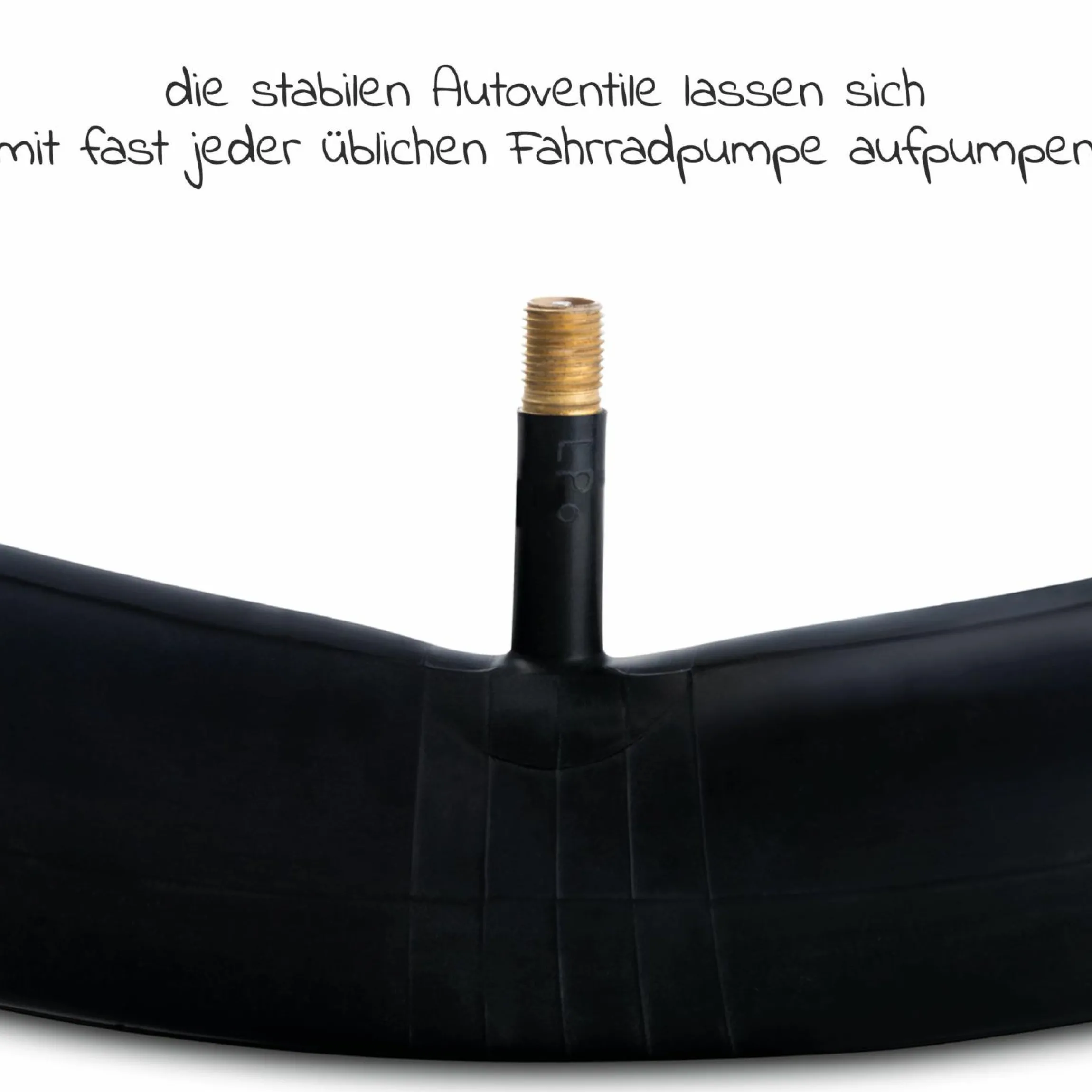 Reparatur Set Lufträder Kinderwagen (2x Schlauch 16 Zoll + 1x Schlauch 12 Zoll + Reifenheber)