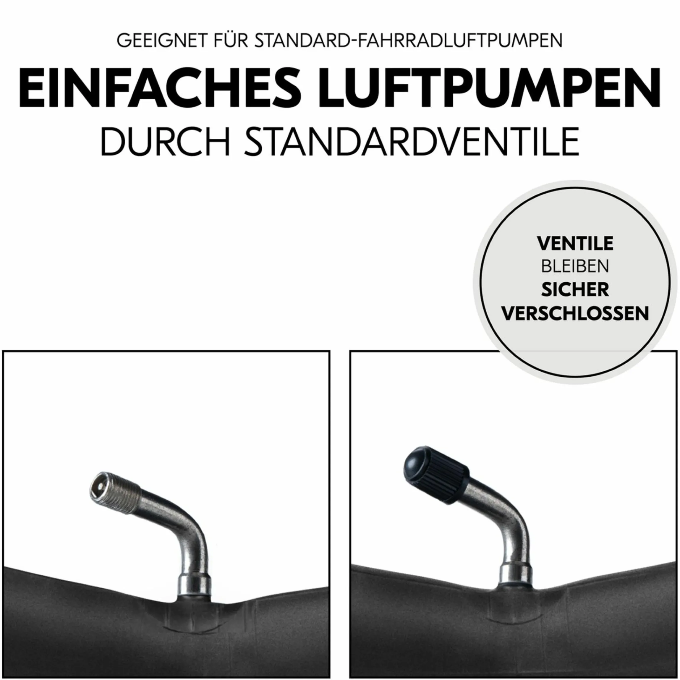 Reparatur Set Lufträder Kinderwagen (2x Schlauch 12 Zoll + 1x Schlauch 10 Zoll) - Pushchair Repair Kid 3WS