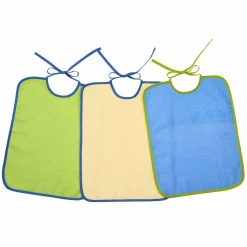 Riesen-Bindelätzchen 3er Pack -  Grün Gelb Blau