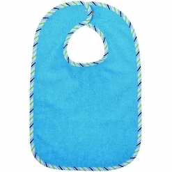 Riesen-Lätzchen mit Druckknopf - Aqua