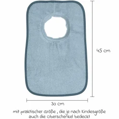 Riesen-Schlupflätzchen - Uni Stahlblau