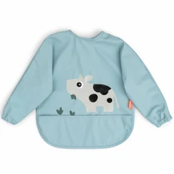 Ärmel-Lätzchen - wasserdicht - Tiny Farm - Blau