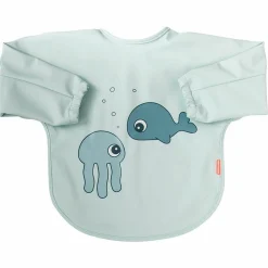 Ärmel-Lätzchen - wasserdicht - Sea Friends - Blau