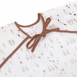 Ärmel-Lätzchen 2er Pack Long Sleeve Bib - Tiny Farmer - Sheep & Goose - Lilac