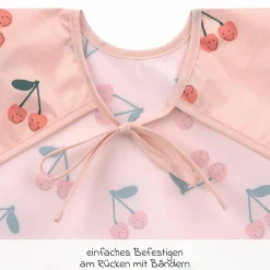 Ärmel-Lätzchen 2er Pack Long Sleeve Bib - Happy Fruits - Cherry