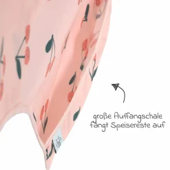 Ärmel-Lätzchen 2er Pack Long Sleeve Bib - Happy Fruits - Cherry