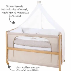 Room Bed Natur inkl. Zubehör 60 x 120 cm - Liebhabär