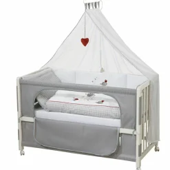Room Bed Weiß inkl. Zubehör 60 x 120 cm - Adam & Eule