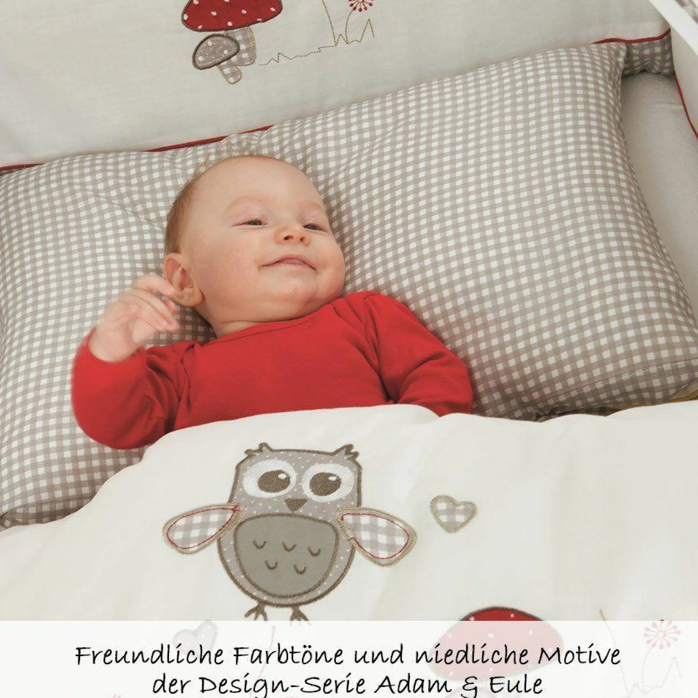 Room Bed Weiß inkl. Zubehör 60 x 120 cm - Adam & Eule