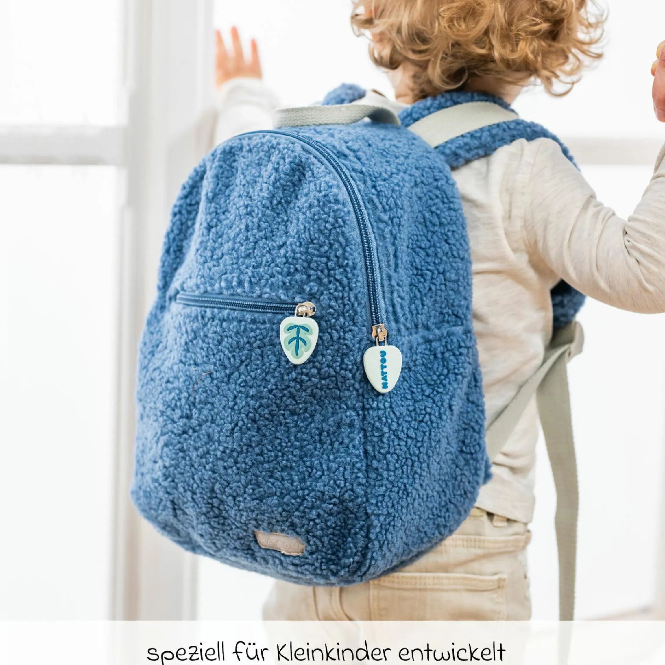 Rucksack Backpack - Teddy - Blue